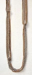 Jewel Kade Swept Away Mixed Metals long necklace